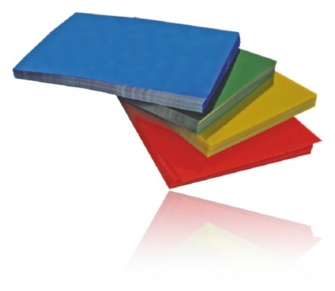 A4 PVC Cilt Kapakları (Şeffaf ve Renkli Şeffaf)